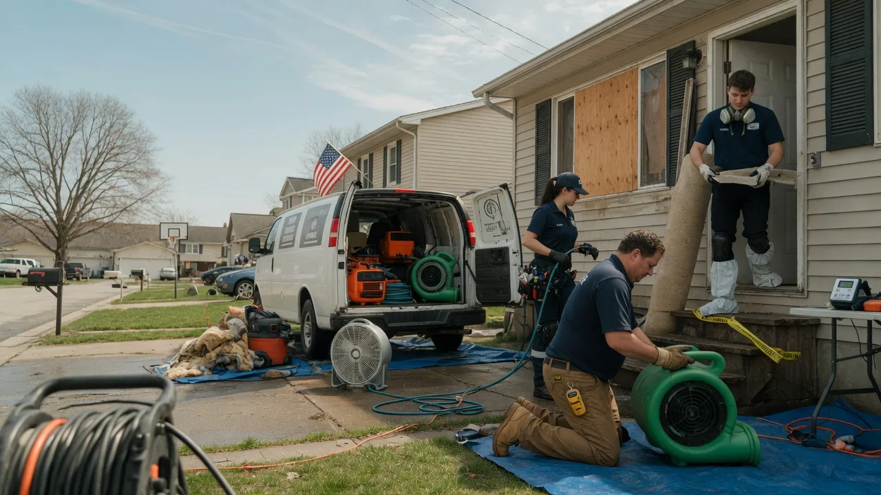 Water Damage Restoration in Garrett Park, MD near me